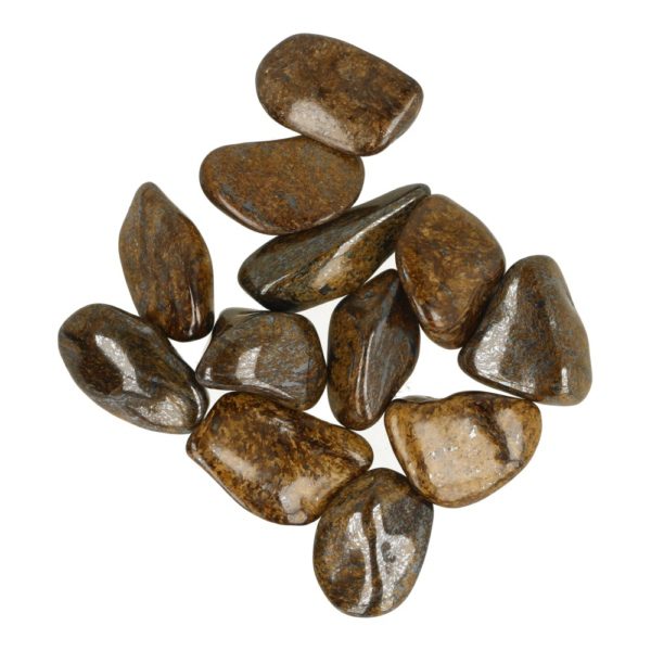 Bronziet trommelstenen van 2,5-3cm